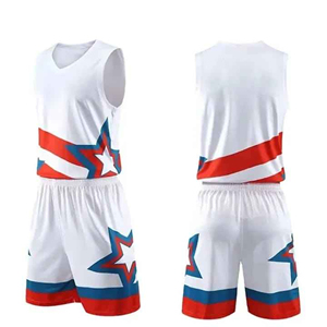 100% Polyester Basketball Uniform Youth Wear Custom Logo Basketball Uniform For Men Lightweight Sport Set - Product Image 4