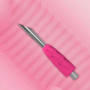 Pousse-cuticules biseautés UNIQ-12 STALEKS Pro, outils de retrait de vernis gel acrylique, manche en silicone souple, pour manucure - Product Image 3