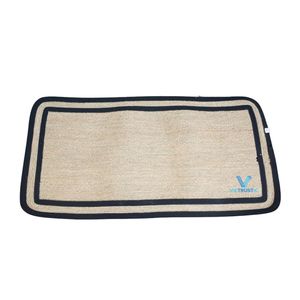 Hot Selling <b>Rustic</b> Vintage <b>Rug</b> Handmade Seagrass Water Hyacinth Woven Natural Fiber Farmhouse Boho Living Room Floor Decor - Product Image 2