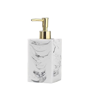 Superior Quality Best Selling <b>Elegant</b> Design Handmade Luxury Soap Dispenser Marble Bathroom Accessories Set High Selling 2024 - Product Image 1