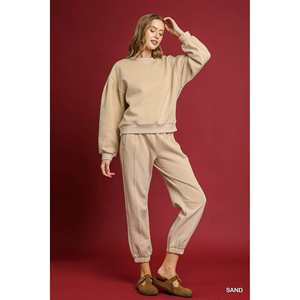 กางเกงจ็อกเกอร์ขนแกะขนาด umgee XS พร้อมเชือกรูด - Product Image 4