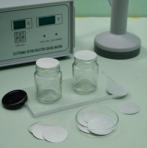 SAM LAN PS Película de sellado de aluminio de dos piezas, tapas de inducción térmica con revestimiento de aluminio, cierres de botella, marco de extrusión OEM - Product Image 1