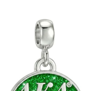   Bracelet pour femme Made 2026, élégant, vert et argenté, bijou à breloques, accessoire de mode pour poignet, inspiré des sororités, qualité supérieure - Product Image 4