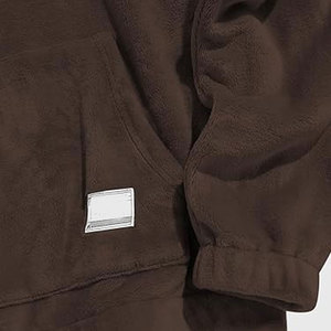 ชุดเซ็ตสเวตสูทลำลองสไตล์สตรีทแวร์และสปอร์ตแวร์ขนาดใหญ่พิเศษสำหรับผู้ชาย แจ็คเก็ตกันลมแบบสะท้อนแสงพร้อมซิปและกางเกงจ็อกเกอร์เข้าชุด - Product Image 5