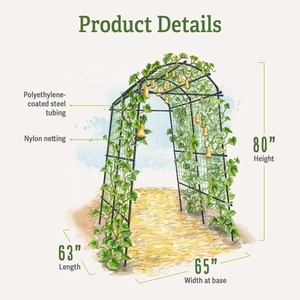 A-Frame Garden <b>Trellis</b> for Climbing Plant Outdoor - Product Image 4