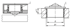 K0766 <b>SPACER</b> RING D=36 LEAF SPRING STEEL - Product Image 2