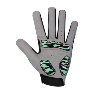 Guantes de Ciclismo de Dedo Completo Negros con Detalles Rosas, Transpirables, de Poliéster y Nailon, Unisex, para Deportes al Aire Libre, con Cierre de Gancho y Bucle - Product Image 4