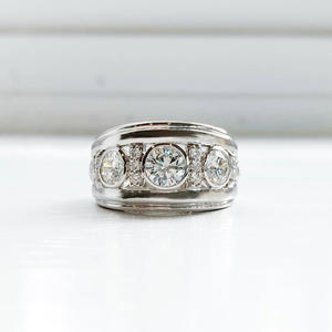 Bague en diamant rond Lab Created IGI/GIA Lab Grown Diamond Ring Jewelry,14k Gold Ring pour femmes Bague de fiançailles/bague de mariage - Product Image 1