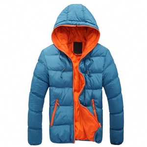 Custom Logo Front Men Streetwear Thick Winter <b>Warm</b> <b>Waterproof</b> Puffer <b>Jacket</b> - Product Image 2