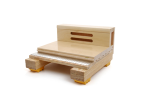 Revêtement de sol sportif pour terrain de basket-ball, bois massif d'érable, utilisation en salle de sport intérieure, absorption des chocs, revêtement de sol sportif en bois - Product Image 2