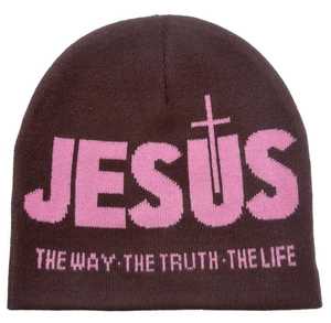 <b>Beanie</b> Hat Unisex Adult Winter Headwear Jacquard Knit Breathable & <b>Waterproof</b> Adjustable Casual 56-58CM - Product Image 6