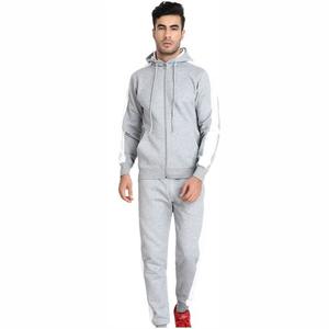 ชุดกีฬาวิ่งลำลองทันสมัยแบบกำหนดเองได้สำหรับผู้ชาย เสื้อฮู้ดแบบสวม ชุดวอร์มแขนสั้น ผ้าฟลีซระบายอากาศ รุ่นปี 2026 - Product Image 4