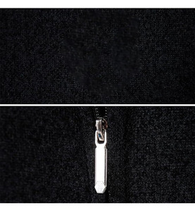 Sweat à capuche personnalisé pour homme à manches longues, couleur unie, mode hiver, 100 % coton, avec poche, respirant et séchage rapide - Product Image 5