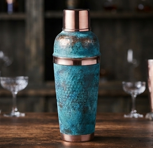 Coctelera de Patina Duradera, Diseño Funcional, Fabricada en India, Coctelera Ecológica - Product Image 2