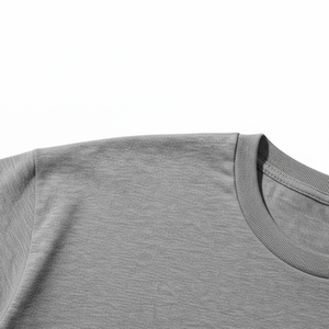 เสื้อยืดทรงบ็อกซี่ผู้ชายไซส์ใหญ่ สไตล์สตรีทแวร์ ไหล่ตก ผ้าคอตตอนหนา  เสื้อเปล่าไม่มีลาย รับทำป้ายแบรนด์ เสื้อยืดขายส่ง - Product Image 5