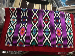 Manta de Silla de Montar Clásica de Lana Ecológica de Alta Calidad, Hecha a Mano, Duradera, Premium, para Equitación - Product Image 2