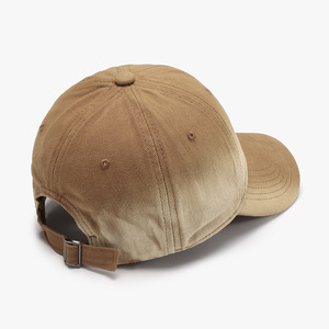 Casquettes de baseball ajustables effet vieilli avec logo personnalisé brodé pour homme – Marque privée - Product Image 3