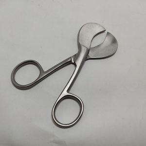 Ciseaux manuels pour cordon ombilical en acier inoxydable de classe II MEDIHEAL SURGICAL CORPORATION, lame large plate courbée pour usage chirurgical - Product Image 4