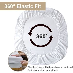 Set di lenzuola piatte rosse a forma di fungo da 4 pezzi con motivo floreale e 2 federe per decorazioni a tema piante del mondo - Product Image 5