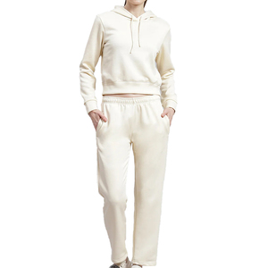 Women's Winter Streetwear Quick Dry Breathable 100% Cotton Eco-Friendly Reversible Windproof Custom Logo Premium Tracksuit - Product Image 1