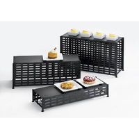 Support de présentation pour desserts en or, support de présentation pour buffet, support de présentation pour gâteaux, table de présentation pour traiteur, support de présentation pour desserts en métal