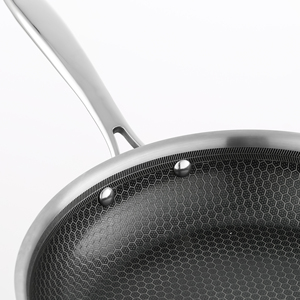 Elegant Stainless Steel Fry Pan Designed To Combine Style And Function Offering Superior Cooking Performance - Product Image 2
