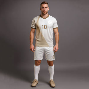 Meilleur maillot de football personnalisable pour hommes, uniforme d'équipe personnalisé par sublimation, technique de découpe automatisée, service OEM - Product Image 1