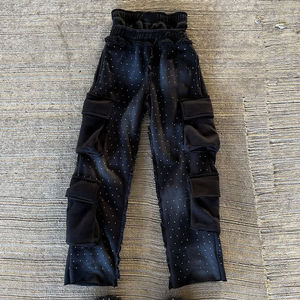 Pantalones Deportivos Tearaway con Bordado Personalizado, 100% Algodón, Pantalones Deportivos de Felpa Francesa de Alta Calidad para Hombre, con Rayas Laterales y Corte Acampanado - Product Image 2