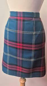 Mini-jupe plissée à carreaux rouges, taille élastique, jupe d'uniforme scolaire en tartan pour femmes - Product Image 2