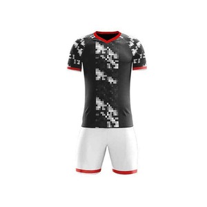 Conjunto de Uniforme de Fútbol Sublimado con Logotipo Personalizado, Uniformes de Entrenamiento de Secado Rápido, Equipación de Club, Estilo Retro, Corte 100% Automatizado - Product Image 2