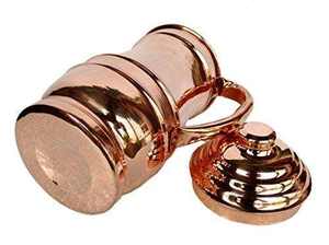 Carafe en cuivre pur Maharaja, pichet à eau de luxe pour la maison, vaisselle ayurvédique en cuivre - Product Image 2