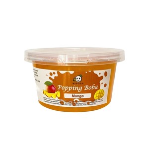 Bolitas a granel rellenas con jugo de fruta de mango Poppers Boba Popping - Product Image 1