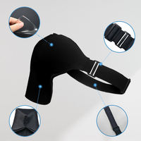 Compresse froide réutilisable en gel pour épaule, thérapie de compression pour la récupération des blessures, bursite, tendinite, et l'entorse du ménisque rotulien