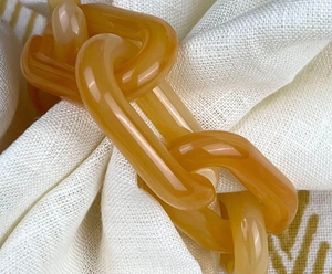 Anneaux de serviette en résine de style classique, personnalisés, élégants, en résine et métal, fabrication en gros, prix abordable - Product Image 2