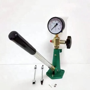 Equipo de prueba de inyector <span class=keywords><strong>Common</strong></span> <span class=keywords><strong>Rail</strong></span> Probador de boquilla de combustible diésel Presión manual Base de combustible Probador de inyector vertical de aluminio - Product Image 2