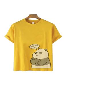 T-shirt pour homme en jersey 100% coton du Bangladesh, col rond, manches courtes, coupe classique, logo imprimé personnalisé, respirant - Product Image 3