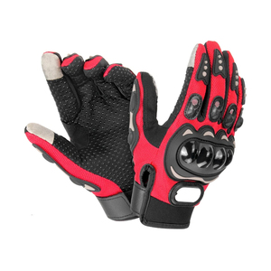 PU Leather Racing Motorbike <b>Gloves</b> <b>Touch</b> Screen Breathable Waterproof Quick Dry Full Finger Motorcycle <b>Gloves</b> - Product Image 4