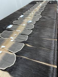 Extensiones de cabello Remy vietnamita crudo más vendido 100% Cierre de encaje gris en el precio de fábrica superior La más alta calidad - Product Image 5