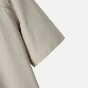 Camisetas para hombre de alta calidad, 100% algodón, cuello redondo, con logo OEM, lisas, en blanco, camisetas para hombre de alta calidad 100% en venta. - Product Image 2