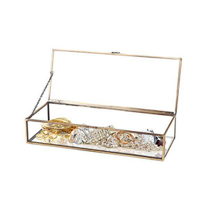 Premium Handcrafted Wood/Metal Jewelry <b>Box</b> Decorative Storage Case for Stylish Home and Gift Collection - Product Image 4