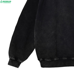 Sweat à capuche unisexe personnalisé OEM, fermeture éclair intégrale, 100% coton molletonné/éponge française, respirant, séchage rapide, impression DTG - Product Image 6