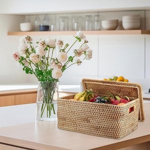 Panier de rangement en rotin pour la maison et la lessive, vente en gros, fabriqué par KingCraftViet - Product Image 4