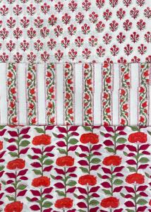 Tissu en coton imprimé à la main avec motifs de blocs en bois indiens, idéal pour la décoration intérieure – Fournisseur direct d'usine - Product Image 4