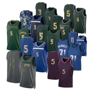 Camiseta de Baloncesto para Hombre, Cuello en V, Sin Mangas, Impresión Sublimada, Transpirable, Protección UV, Secado Rápido, Poliéster, Números de Equipo, Deporte - Product Image 1