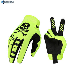 Guantes Profesionales de Motocross, Ligeros, Transpirables, de Poliéster, Antideslizantes, con Cierre de Gancho y Bucle, Unisex, para Bicicleta, MTB, Motocicleta - Product Image 4