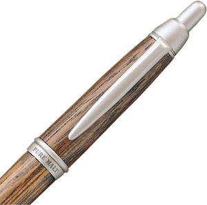 Stylo bille en plastique pour whisky pur malt 0,7 mm SS-1025 |   Brun foncé |   Encre multicolore |   Utilisation au bureau et à l'école |   Fabriqué au Japon | - Product Image 4