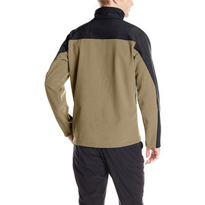Custom Casual Eco Friendly Breathable Softshell <b>Jacket</b> Windbreaker Lightweight Durable Fabric Stand Collar Performance <b>Jackets</b> - Product Image 5
