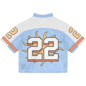 เสื้อยืดฟุตบอลทรงโอเวอร์ไซส์แบบครอป Glory Custom ดีไซน์ใหม่ทันสมัยสำหรับสไตล์สตรีทแวร์และลำลองสำหรับทุกเพศ - Product Image 2