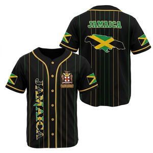 Camiseta de Béisbol Personalizada para Hombre Adulto 2026, 100% Poliéster, Sublimada, con Nombre y Números del Equipo, Mangas Cortas, Transpirable - Product Image 1