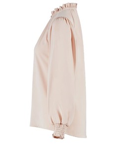 Vente Chaude Vêtements Islamiques Blouses Élégantes Coréennes Vintage pour Femmes Col à Volants en Dentelle Manches Longues Taille Naturelle Haut pour Femme - Product Image 6